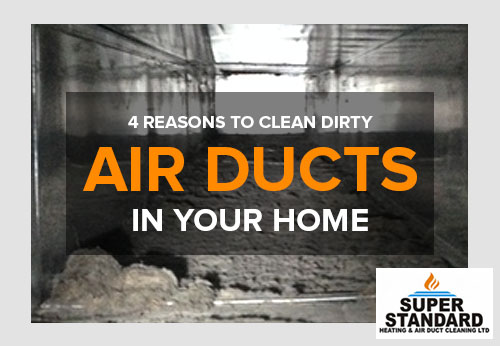 Clean Dirty Air Ducts